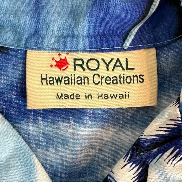 Royal Hawaiian Creations Diamond Head Aloha Shirt Youth 4 - Picture 2 of 6